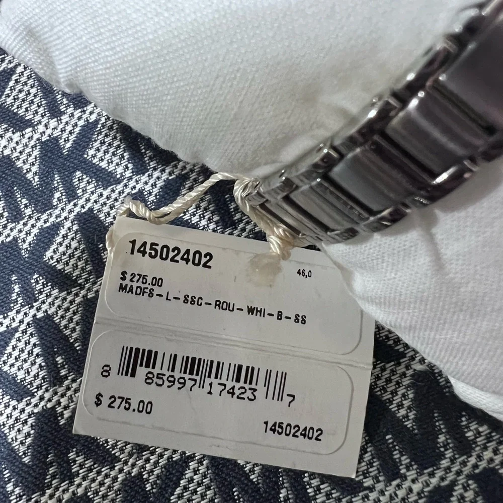 Coach Women's 14502402 Madison Silver Tone Stainless Steel Crystal Glitz Watch - Picture 4 of 9